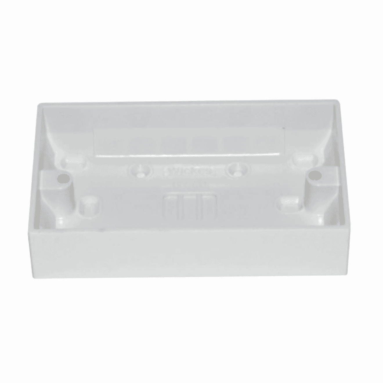 2 Module Ac Box Plastic Nittan Plastic Surface Box for EV Modules - 45mm Deep, Durable IP-Rated ...